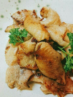 ☆鶏皮のヨーグルト味噌漬け焼き-レシピのメイン写真