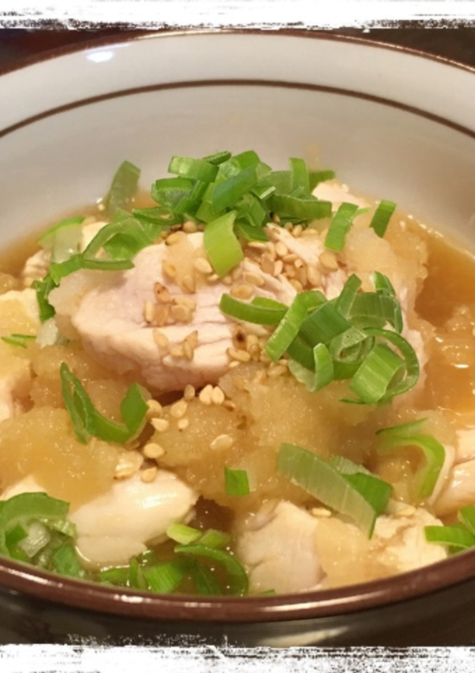 鶏ささみの大根おろし和え-レシピのメイン写真