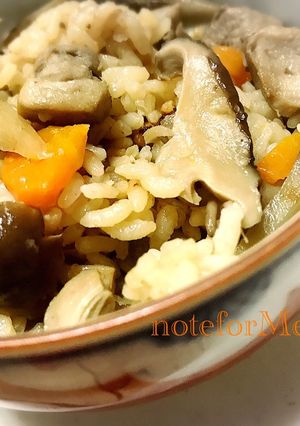 炊き込みご飯-レシピのメイン写真
