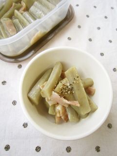 ごぼうとベーコンのコンソメ煮-レシピのメイン写真