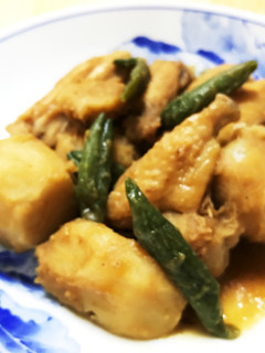 甘辛!鶏手羽なかと里芋のほっこり煮物-レシピのメイン写真