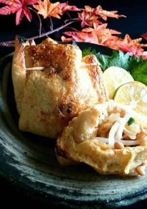 お揚げの納豆キムチーズ焼き-レシピのメイン写真