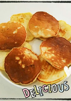 簡単離乳食★卵なし！パンケーキ-レシピのメイン写真
