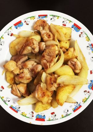 簡単!なのに美味しい鶏じゃが玉炒め-レシピのメイン写真