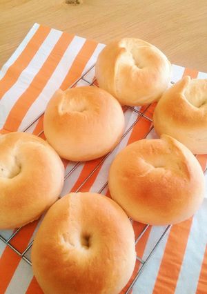 優しい甘さのプレーンベーグル-レシピのメイン写真