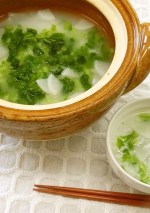 土鍋で♪七草粥-レシピのメイン写真