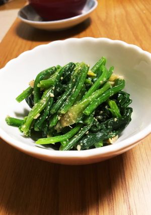 ほうれん草の胡麻和え-レシピのメイン写真