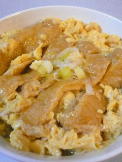 きつね丼-レシピのメイン写真