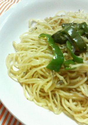 カリカリじゃことピーマンの♡醤油焼きそば-レシピのメイン写真