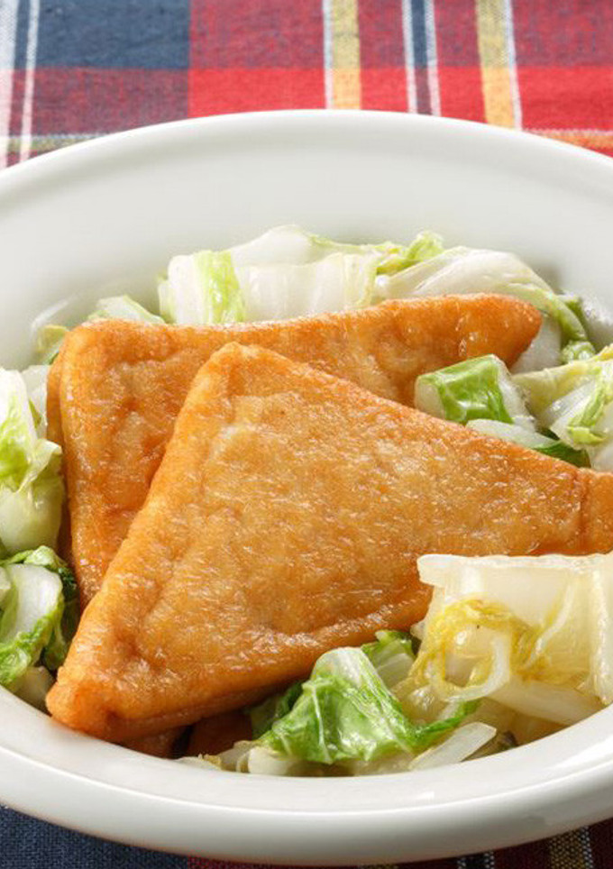 お魚厚揚げと白菜の簡単炒め煮-レシピのメイン写真