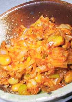大豆と湯葉のコチュジャン炒め-レシピのメイン写真