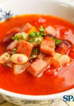 スパム®ミネストローネ-レシピのメイン写真