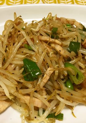 もやしと焼き豚の炒め物-レシピのメイン写真
