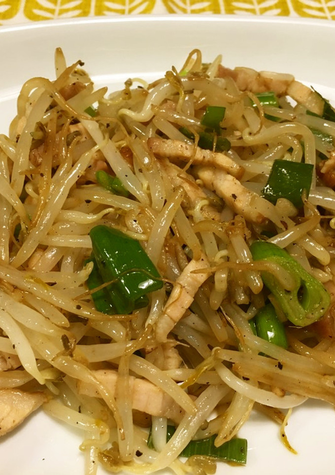 もやしと焼き豚の炒め物-レシピのメイン写真