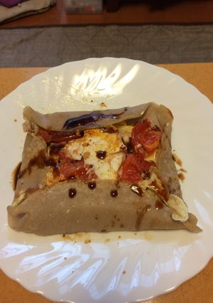 蕎麦粉のガレット-レシピのメイン写真