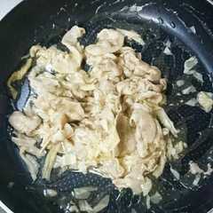 รูปของ 豚肉の♡湯葉あんかけ