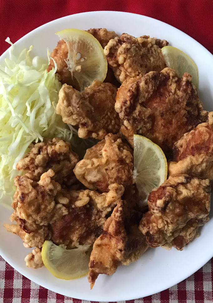 鶏むね肉の卵衣の唐揚げ〜揚げ焼き-レシピのメイン写真