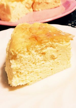 糖質制限◆ふわとろ濃厚スフレチーズケーキ-レシピのメイン写真