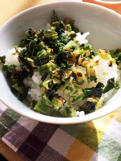 セロリのおかかふりかけ-レシピのメイン写真