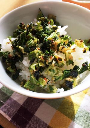 セロリのおかかふりかけ-レシピのメイン写真
