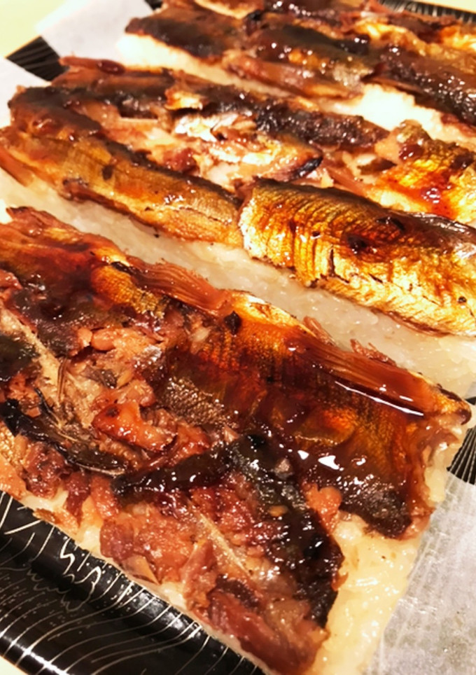 我が家の鮎寿司-レシピのメイン写真