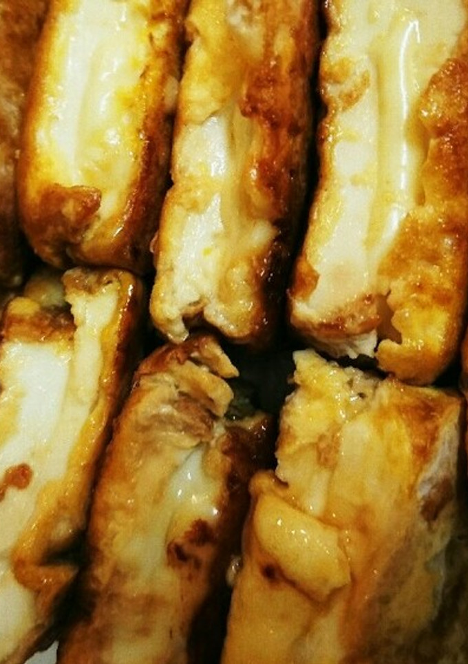 簡単！厚揚げのチーズ卵焼き-レシピのメイン写真