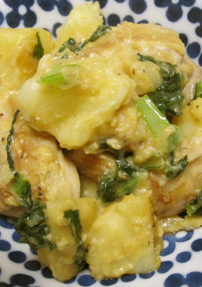 鶏とじゃがいもの炒め物-レシピのメイン写真