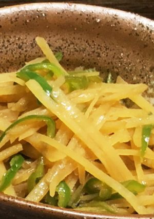 簡単!じゃがピー炒め-レシピのメイン写真