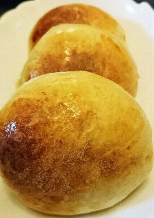 リンゴ果汁生地のカスタードパン-レシピのメイン写真