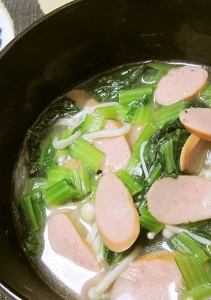 じんわりしみる、昆布つゆスープ-レシピのメイン写真