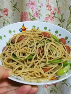 ホウレン草の和風パスタ-レシピのメイン写真