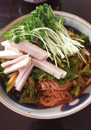 簡単時短★旨辛ピビンそうめん-レシピのメイン写真
