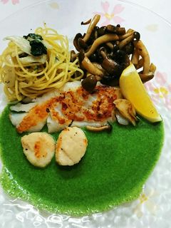 タラのムニエルグリーンソース-レシピのメイン写真