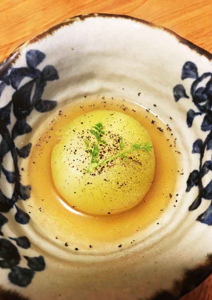 簡単玉ねぎ丸ごとスープ-レシピのメイン写真