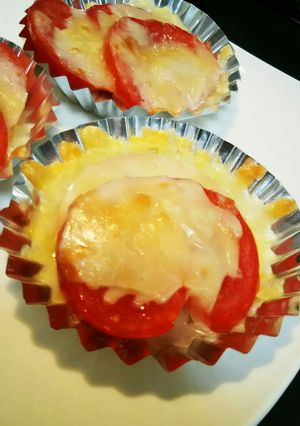 トマトのチーズ焼き-レシピのメイン写真