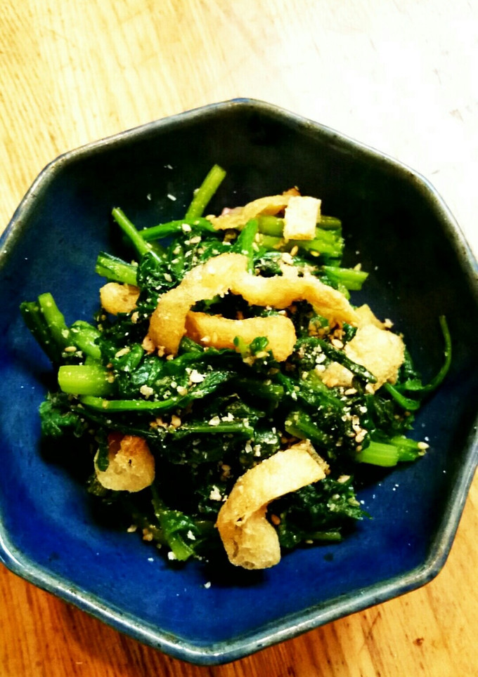 春菊とほうれん草の胡麻和え-レシピのメイン写真