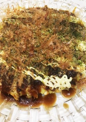 市販粉を使わないこだわりの関西お好み焼き-レシピのメイン写真