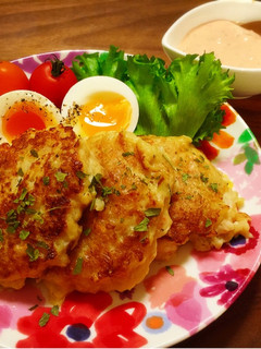 ♡エビバーグ♡&絶品オーロラソース♡-レシピのメイン写真