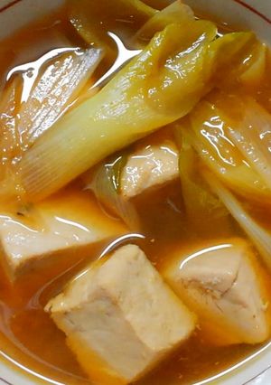 簡単！朝食にも♪マグロと長ネギの和風煮！-レシピのメイン写真