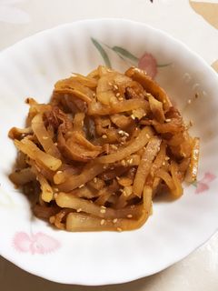 簡単☆大根のきんぴら-レシピのメイン写真