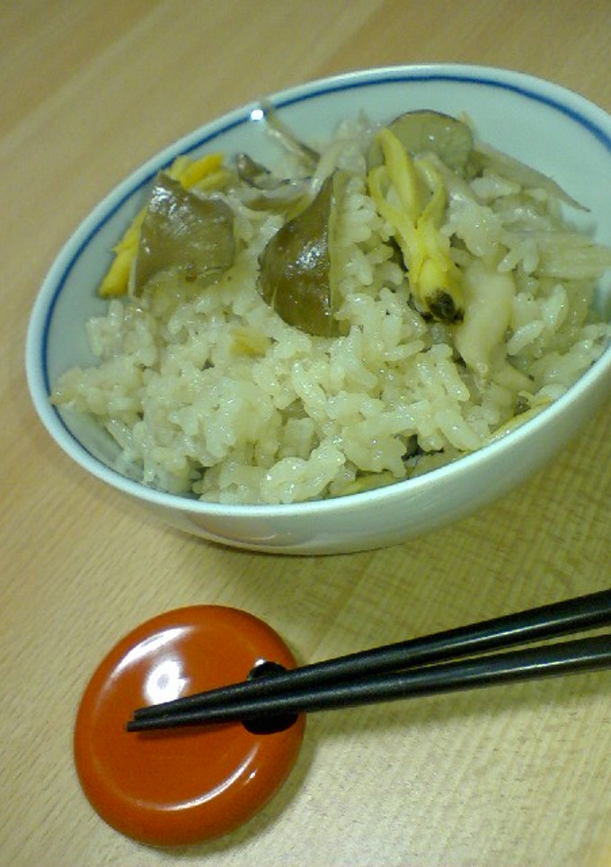 きのことあさりの炊き込み御飯-レシピのメイン写真