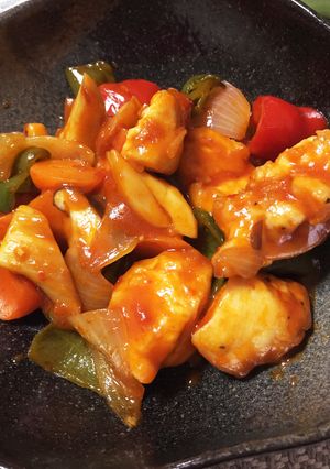 万能チリソース！！鶏肉と野菜の炒め物♡-レシピのメイン写真