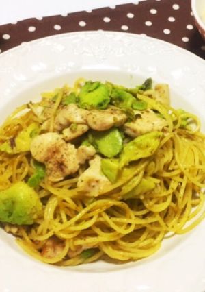 アボカドとチキンのバジルパスタ-レシピのメイン写真