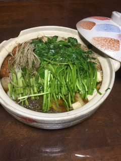仙台せり鍋-レシピのメイン写真