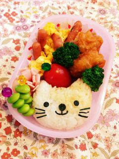 お弁当♡ネコちゃん-レシピのメイン写真
