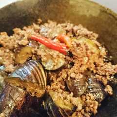 รูปของ ピリッと美味しい！茄子と挽き肉の炒め煮