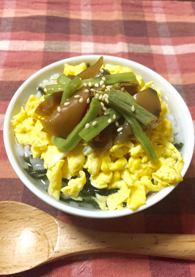 ザーサイのお茶漬け♪♪-レシピのメイン写真