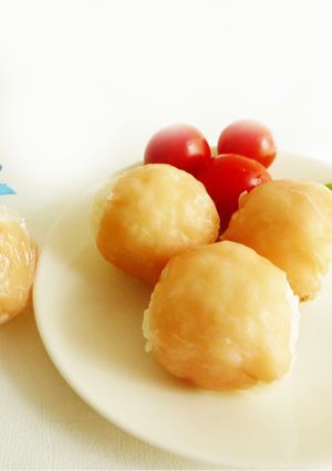 生ハムとクリームチーズの手毬寿司おにぎり-レシピのメイン写真