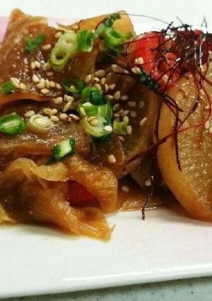 *簡単♪豚バラ大根炒め*-レシピのメイン写真