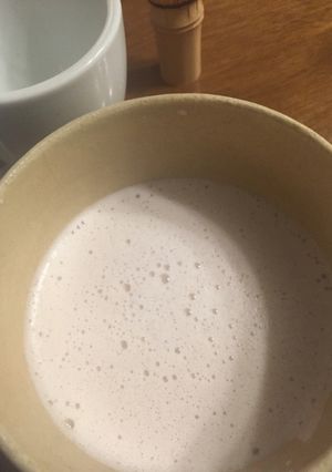 あずきーのでミルクラテ風-レシピのメイン写真